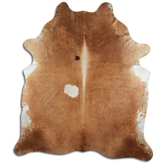 Brown Cowhide Rug XXXL