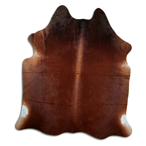 Brown Cowhide Rug XL