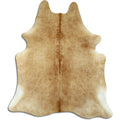 Brown Cowhide Rug L