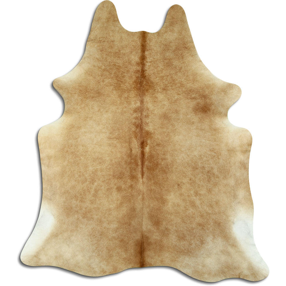 Brown Cowhide Rug L