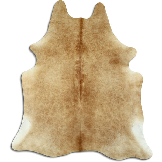 Brown Cowhide Rug L