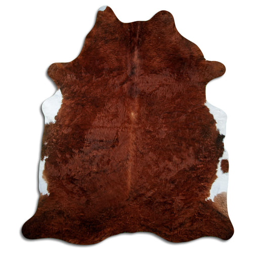 Brown Cowhide Rug XXL