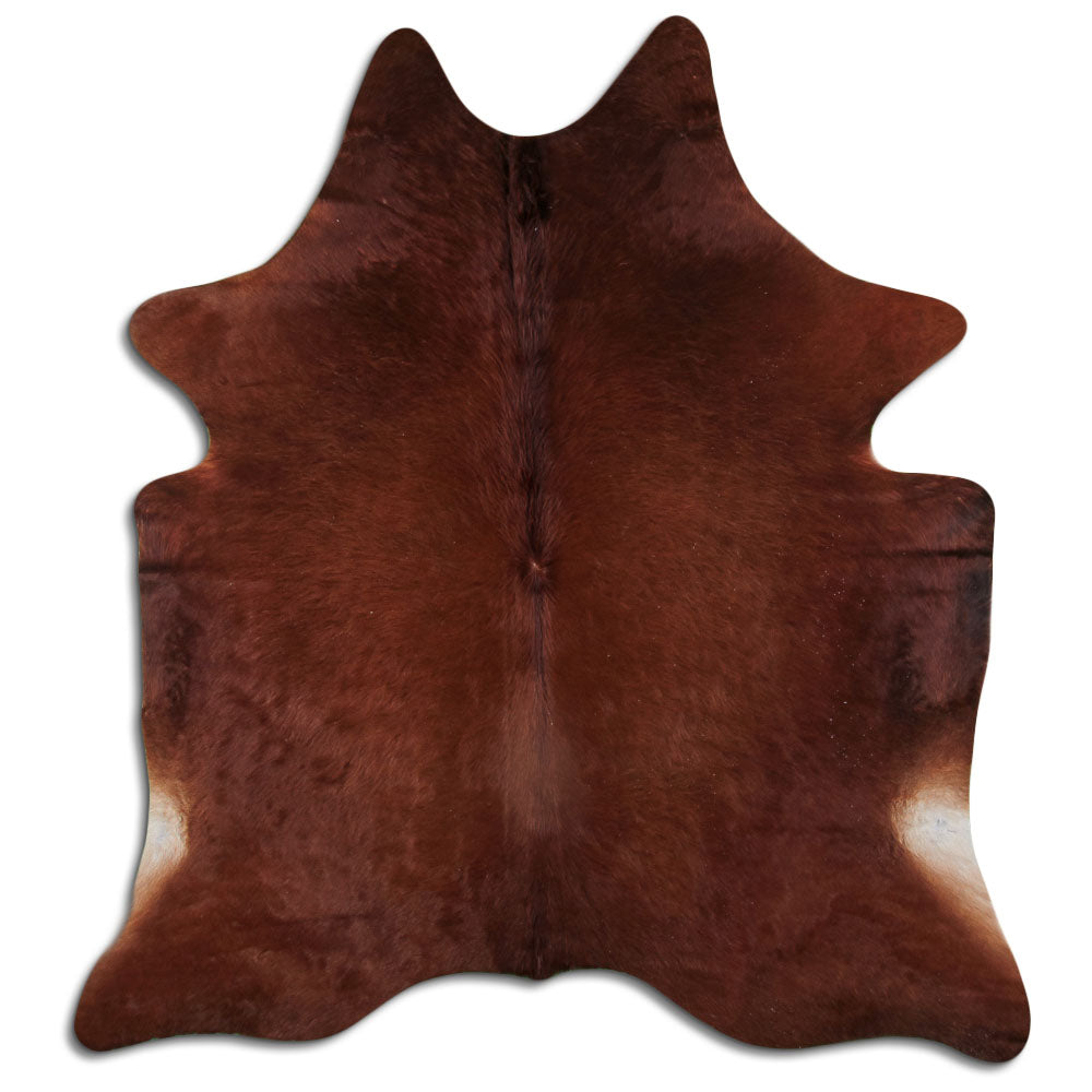 Brown Cowhide Rug XL