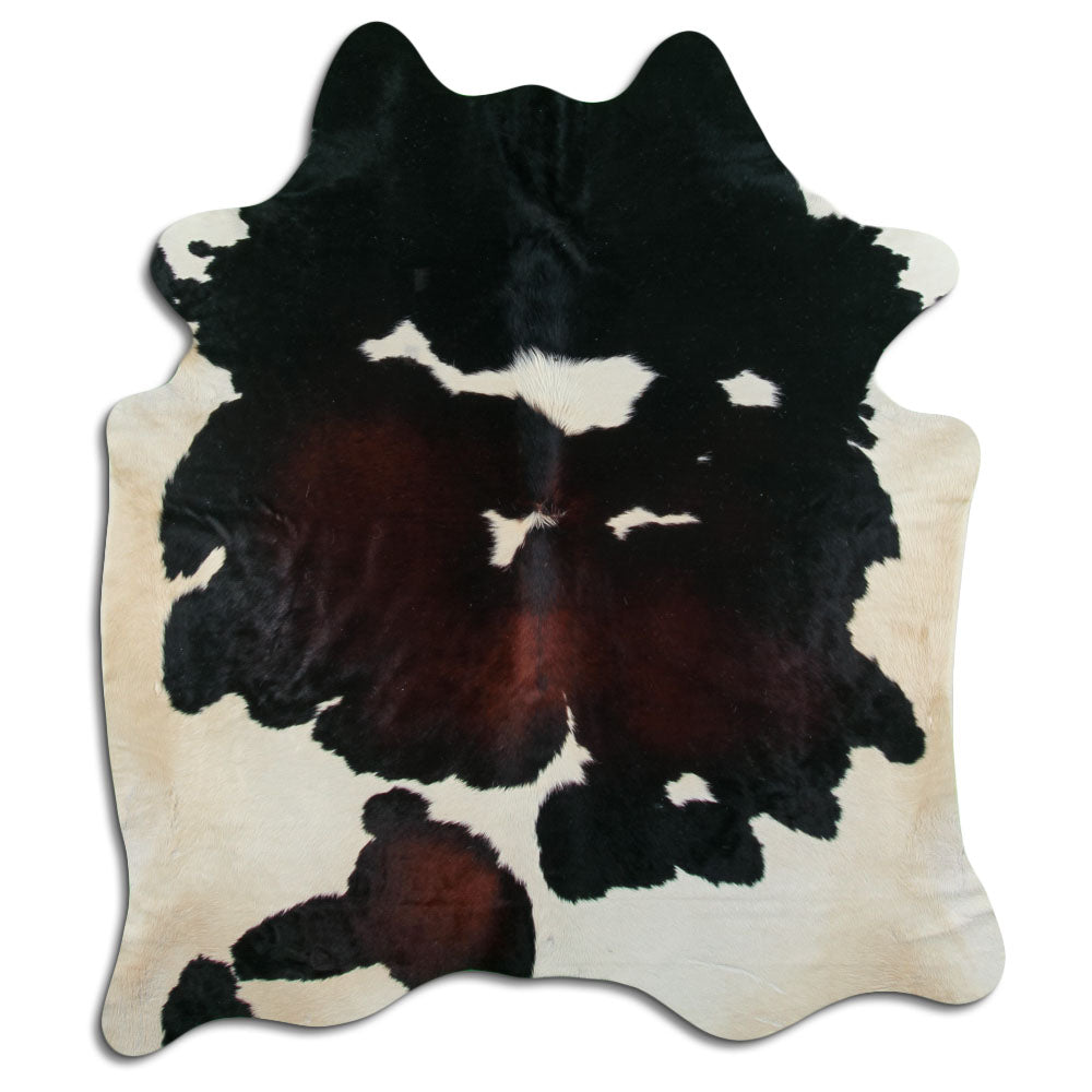 Tricolor Cowhide Rug XXL
