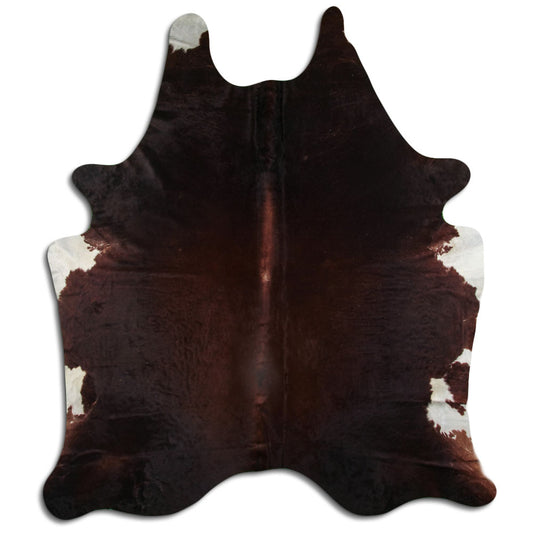 Brown Cowhide Rug XXL