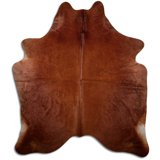 Brown Cowhide Rug XXL