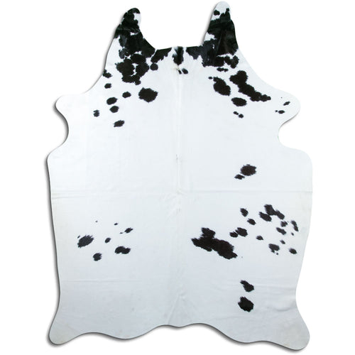Black & White Cowhide Rug XXL