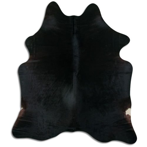 Brown Cowhide Rug L