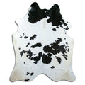 Black & White Cowhide Rug XXL