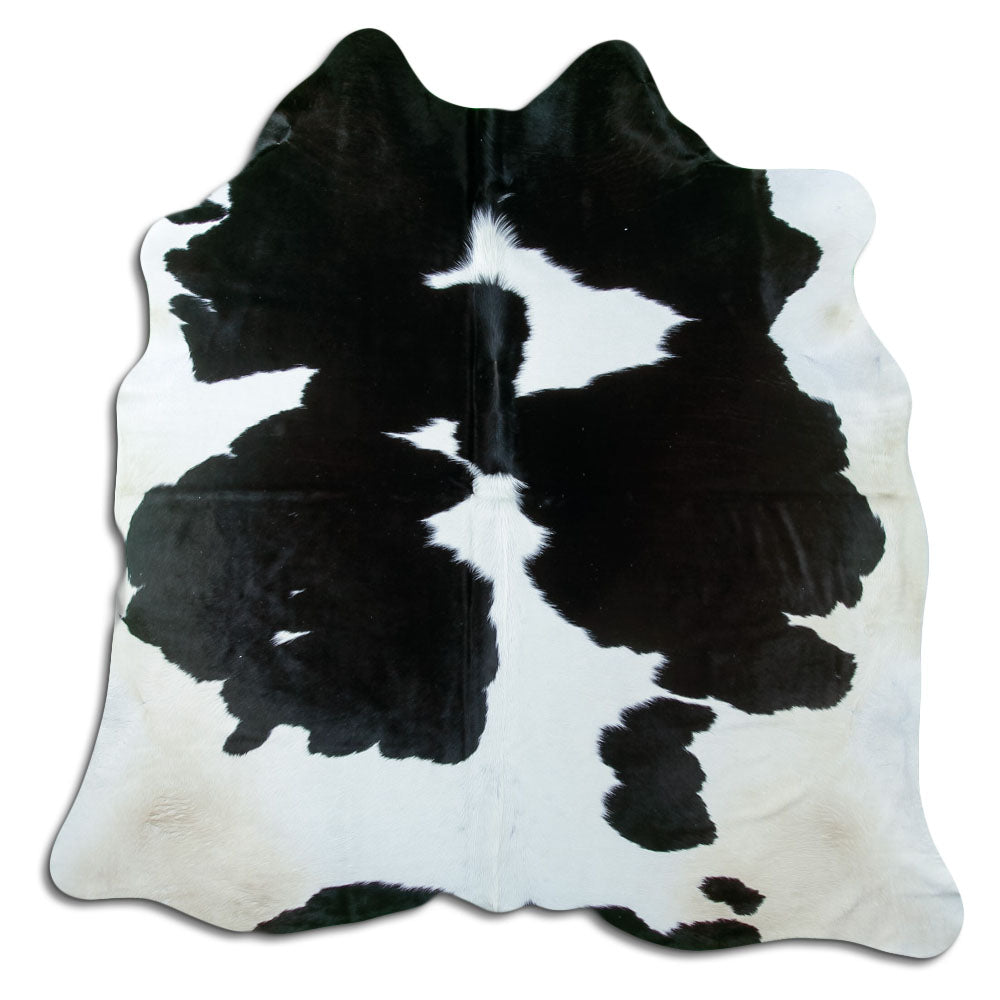 Black & White Cowhide Rug L