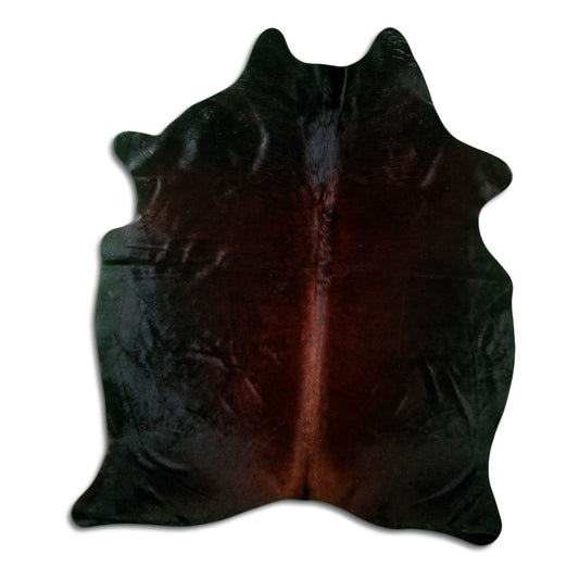 Brown Cowhide Rug L