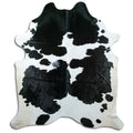 Black & White Cowhide Rug XXL