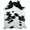 Black & White Cowhide Rug XXL
