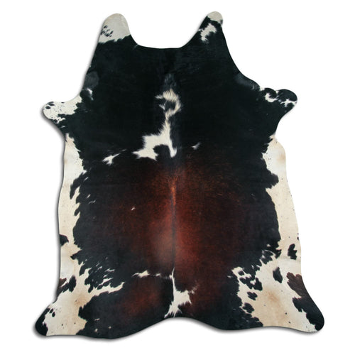 Tricolor Cowhide Rug XXL