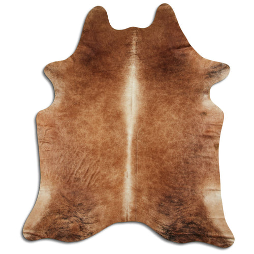 Brown Cowhide Rug XXL