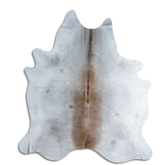 Tan Grey Cowhide Rug XXL