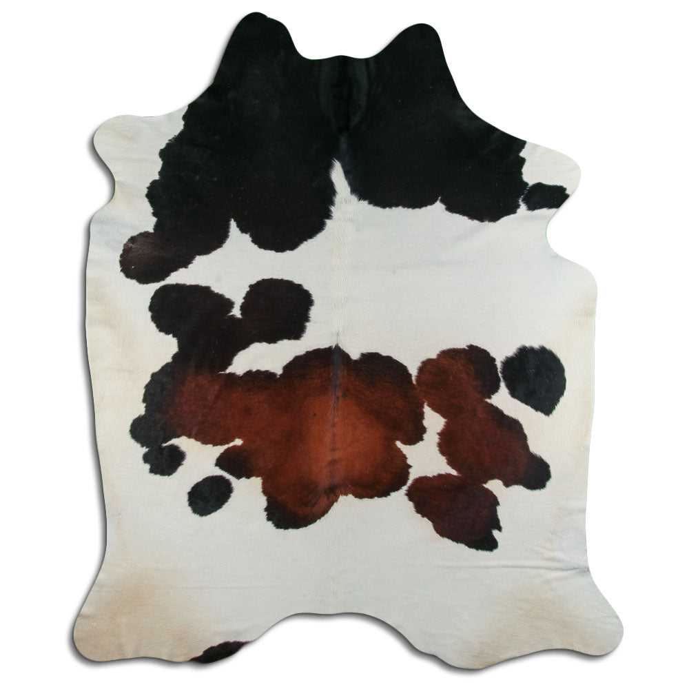 Tricolor Cowhide Rug XXL