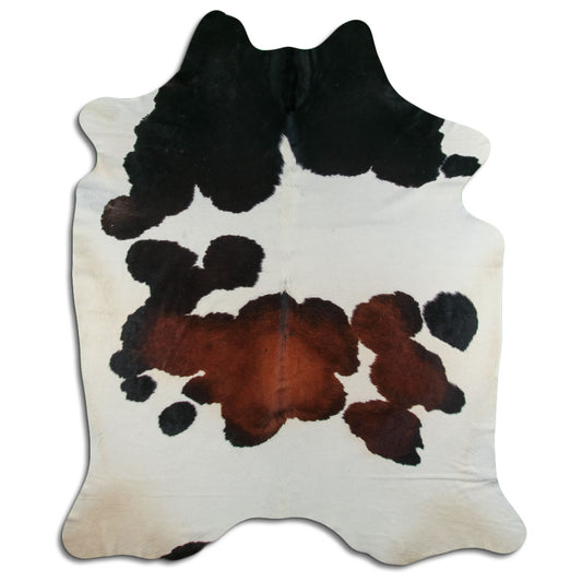 Tricolor Cowhide Rug XXL