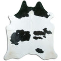 Black & White Cowhide Rug XL