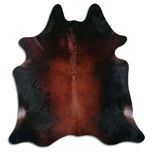 Brown Cowhide Rug XXL