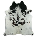 Black & White Cowhide Rug XXL