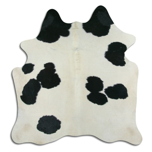 Black & White Cowhide Rug M