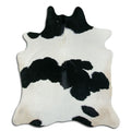 Black & White Cowhide Rug M