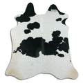 Black & White Cowhide Rug M