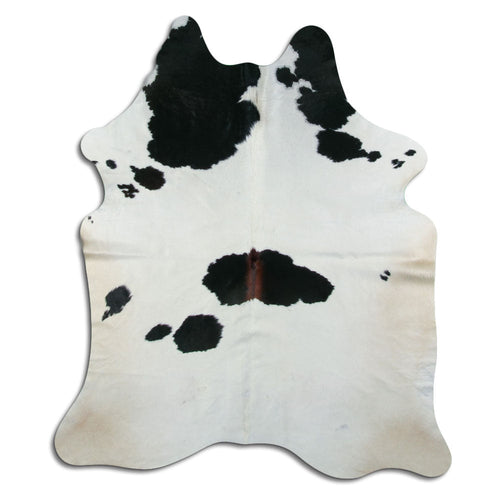 Black & White Cowhide Rug M