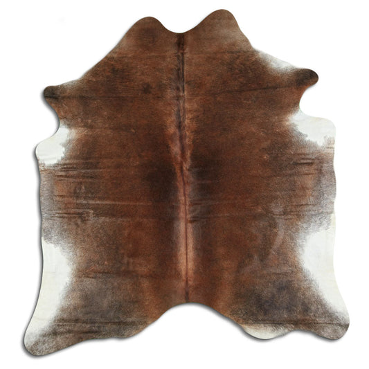 Tan Grey Cowhide Rug M