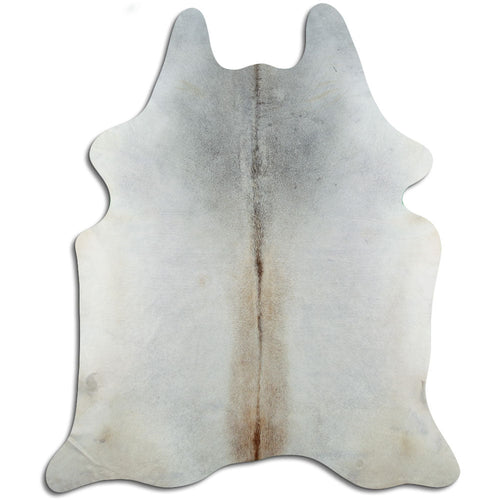 Tan Grey Cowhide Rug XXL