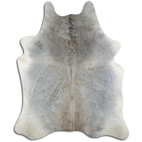 Tan Grey Cowhide Rug XL