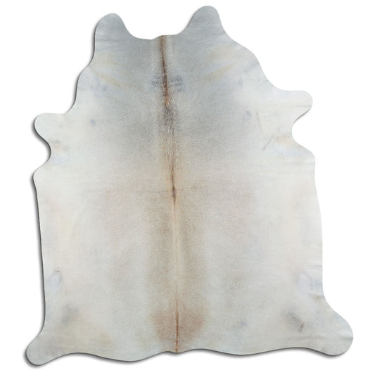 Tan Grey Cowhide Rug XXL