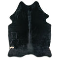 Black Cowhide Rug M