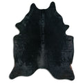 Black Cowhide Rug XL