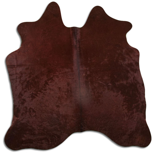 Brown Cowhide Rug M