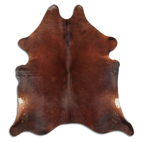 Brown Cowhide Rug XL