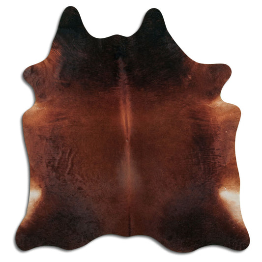 Brown Cowhide Rug XL