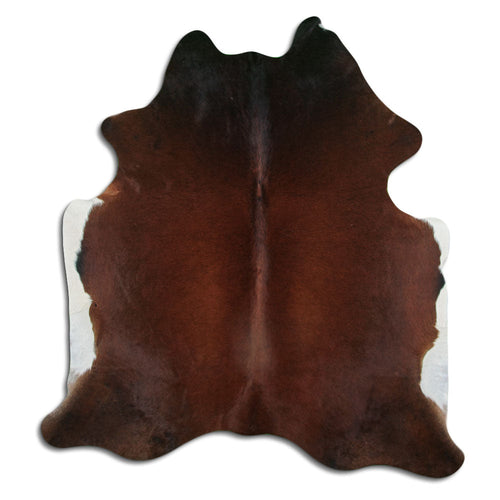 Brown Cowhide Rug XL