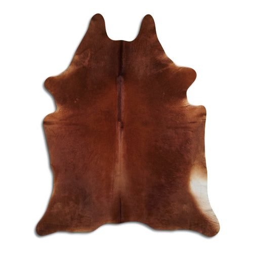 Brown Cowhide Rug XXL