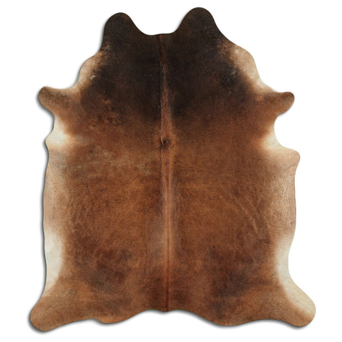 Brown Cowhide Rug XL