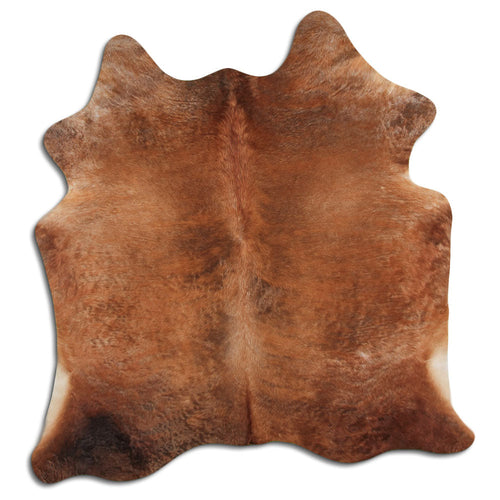 Brown Cowhide Rug L