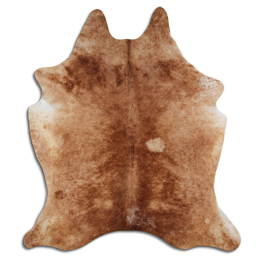 Brown Cowhide Rug XXL