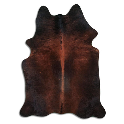 Brown Cowhide Rug M