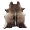 Brown Cowhide Rug L