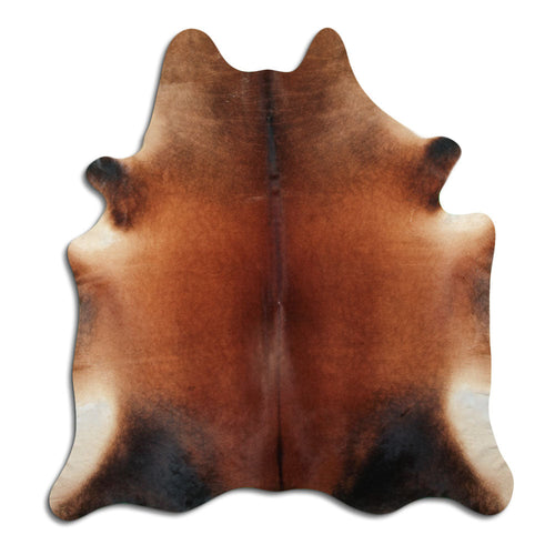 Brown Cowhide Rug XL