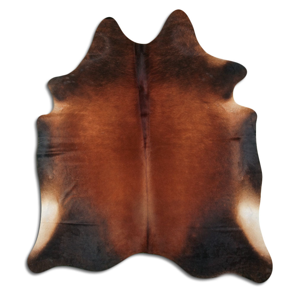 Brown Cowhide Rug XL
