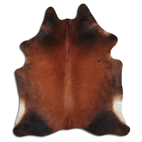 Brown Cowhide Rug XL