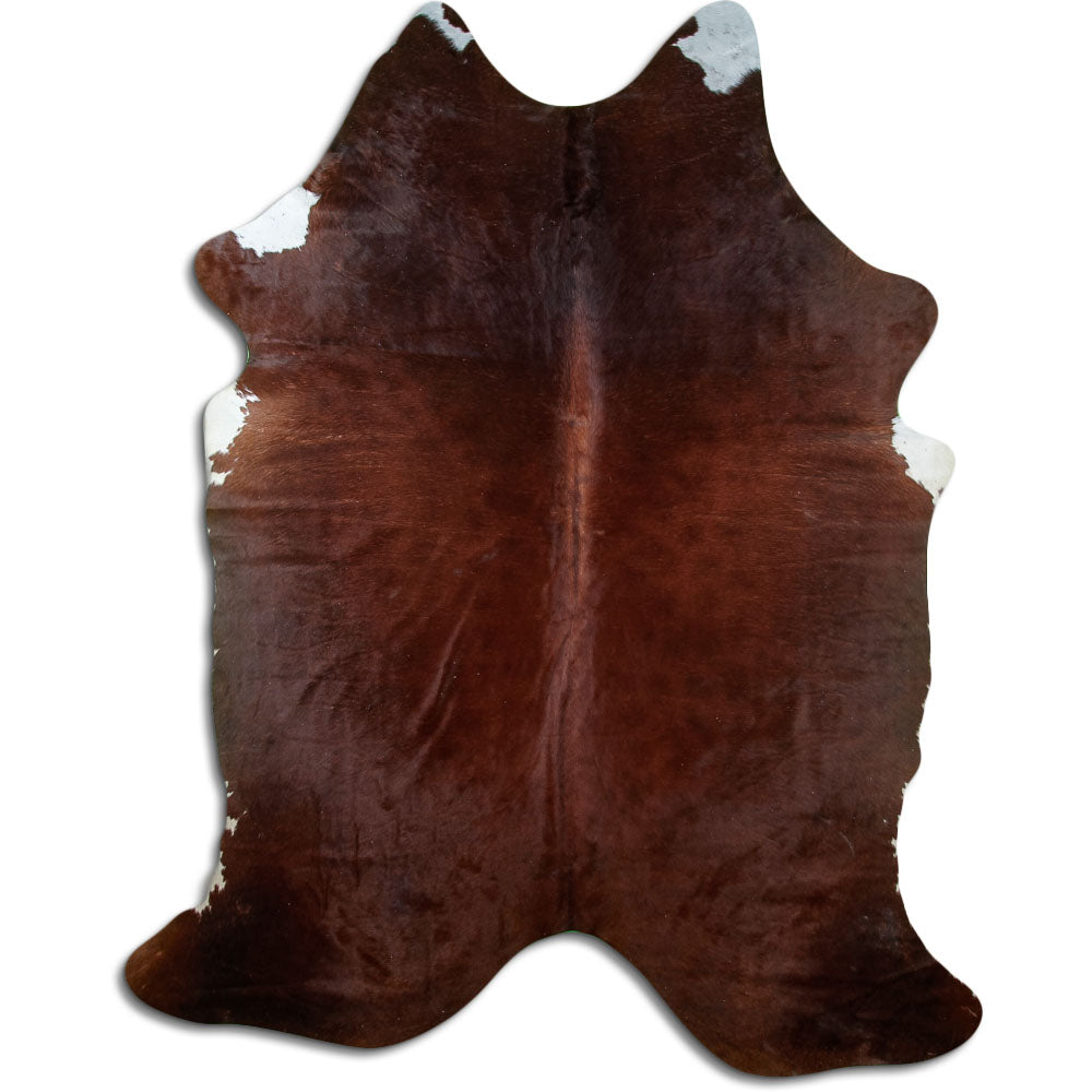 Brown Cowhide Rug XXL