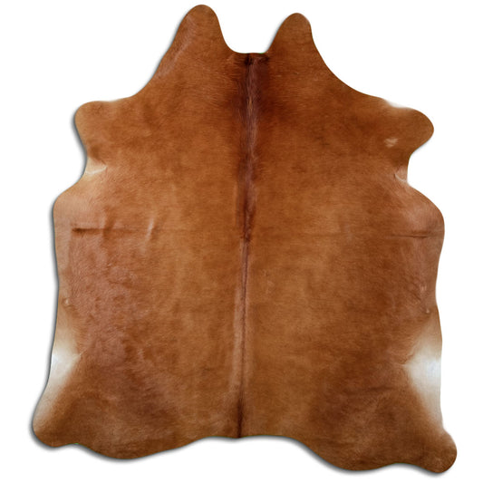 Brown Cowhide Rug L